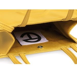 Telfar small yellow shopping bag brand new, still in box and covers, never used